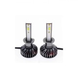 Set Becuri LED H7 28W 9600 Lumen 6000k 12V CANBUS