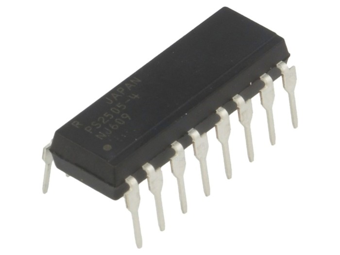 Optocuplor THT 4 Canale DIP16