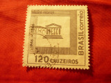 Serie Brazilia 1966 - 20 Ani UNESCO , 120r stampilat