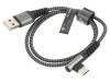 Cablu USB 2.0 USB A la USB C &icirc;n unghi 0,5m, Goobay