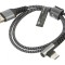 Cablu USB 2.0 USB A la USB C &icirc;n unghi 0,5m