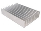 Radiator extrudat cu aripioare 180mmx124mmx35mm
