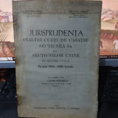 Mihăilescu, Popescu, Jurisprudența Înaltei Curți 1934-1943 în materie civilă 078