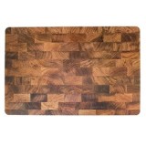 Suport farfurii maro cu model lemn, 43.5x28.5cm, CMCLASS