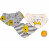 Cumpara ieftin Set Disney Winnie the Pooh Baba, 7 Piese, Bluza, Caciula si Bavetica 100% Bumbac