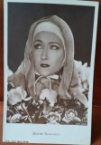 Carte postala, Gloria Swanson, una din cele mai importante dive ale filmului mut hollywoodian, 1899-1983