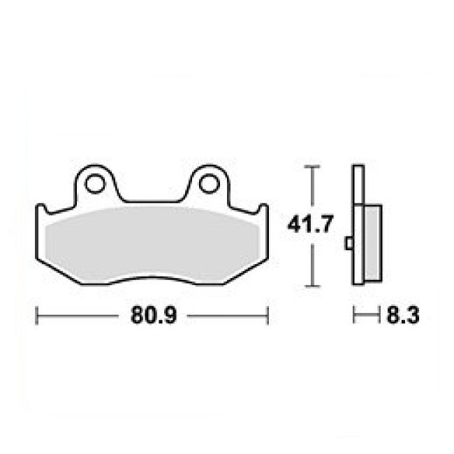 Placute frana TRW Lucas MCB746 Cod Produs: MX_NEW 7871908MA