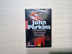 CONFESIUNILE UNUI ASASIN ECONOMIC - John Perkins - Litera, 2007, 288 p. foto