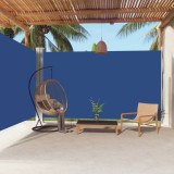 Gossi copertina laterala retractabila, albastru, 220x600 cm