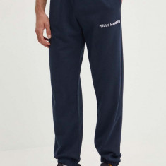 Helly Hansen pantaloni de trening culoarea bleumarin, uni 53926-992