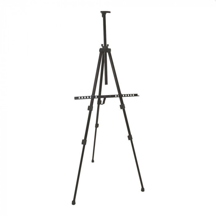 Trepied sevalet metalic tip A, inaltime reglabila maxim 180 cm, husa, Daco
