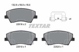 Set placute frana disc Hyundai Elantra VI, Ioniq; Kia Niro I Motor 1.6, 1.6 D, 1.6 GDI Hybrid, 1.6 GDI Plug-in Hybrid, 2.0, E-Niro, Electric, GDI