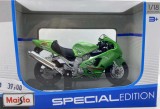 Macheta motocicleta Kawasaki Ninja zx-12r, verde 1/18
