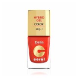 Oja Hybrid Coral nr. 014 corai inchis, 11 ml, Delia