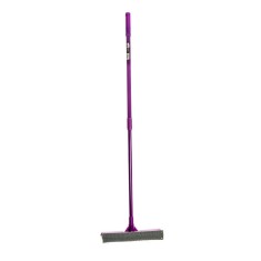 Stergator de Geamuri OTI, 25x60 cm, Coada Telescopica cu Lungime 90 cm, Culoare Mov, Racleta pentru Geamuri, Raclete Geamuri OTI, Stergatoare pentru G foto