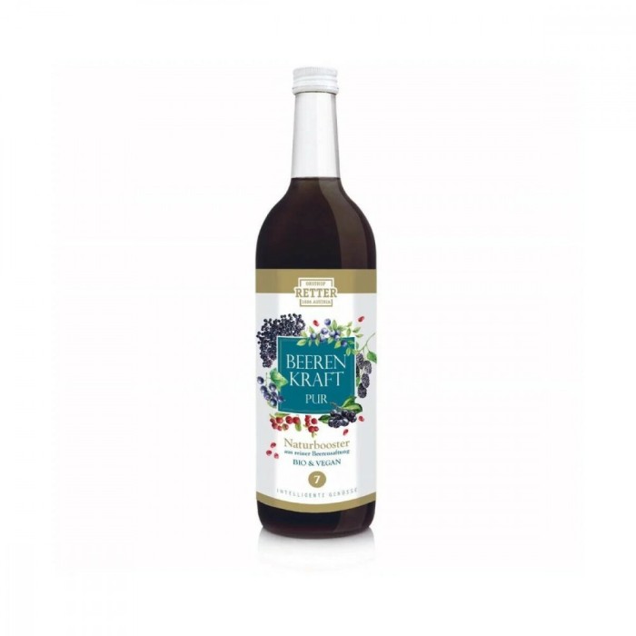 Suc de fructe de padure pur, bio, 750ml, Retter