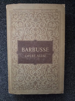 OPERE ALESE - Barbusse foto