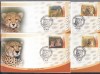 4 FDC Iran 2003 - WWF - GHEPARZI