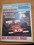 revista autoturism iunie 1971 - harta autoturistica a romaniei