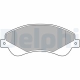 DELPHI LP1953 set placute frana,frana disc