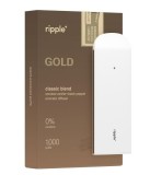 Cumpara ieftin Tigara electronica, Ripple+, GOLD, Classic, fara nicotina, 1000 pufuri