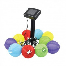 Set 10 lampi solare Strend Pro Lampion, Led, 0.1 x 10 W, multicolor