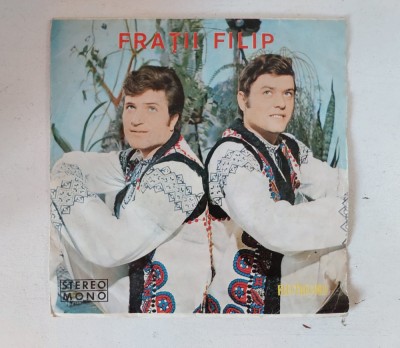 Fratii Filip- disc vinil Electrecord 45-STM-EPC 10.438, 1971 muzica populara foto