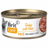 Brit Care Cat Turkey with Ham 70 g