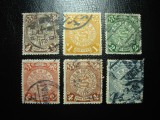 CHINA IMPERIALA DRAGONI STAMP.