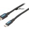 Cablu USB 3.0 A la C 0,25m Negru