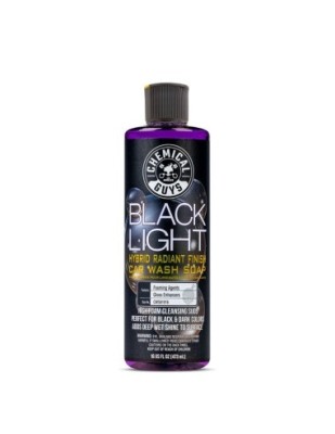 Sampon auto pentru caroserie neagra ChemicalGuys Black Light Hybrid, 473 ml foto