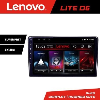Navigatie Renault Trafic 2008-2012 Lenovo 8 core 6+128 GB Android Waze USB Navigatie Internet Youtube Radio CarStore Technology