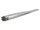 Pensetă Solidă 130mm V&acirc;rf Lat ESD