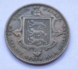 315. Moneda Jersey 1/26 Shillings (&quot;1/2 Penny&quot;) 1871 (Tiraj 173.333 buc), Europa