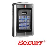 Controler stand-alone cu cititor de proximitate incorporat si tastatura, pentru exterior SEB-BC2000 SafetyGuard Surveillance