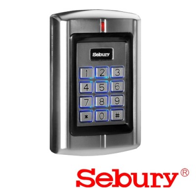 Controler stand-alone cu cititor de proximitate incorporat si tastatura, pentru exterior SEB-BC2000 SafetyGuard Surveillance foto