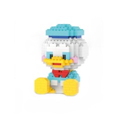 Set De Constructie Donald Duck Innovium&trade;, 322 Piese ABS, Figura 3D Inspirata Din Desene Clasice, 5.2 &times; 5.2 &times; 8.3 CM