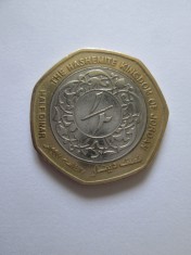 Iordania Half Dinar 1997 foto