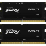 Memorie notebook FURY Impact, 32GB, DDR5, 6000MHz, CL38, 1.35v, Dual Channel Kit, Kingston