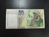 SLOVACIA 20 KORUN 1993 EXCELENTA