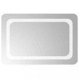 Cumpara ieftin Oglinda de baie cu LED, 60x40 cm