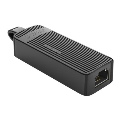 Adaptor retea USB - RJ45 1000/100/10Mbps cablu 7.5cm negru Orico UTK-U3-BK foto