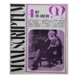 Al. Oprea - Manuscriptum 4/1977, (29) anul VIII (Editia: 1977)