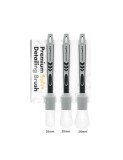 Pensulă detailing Chemicalworkz White Soft Detailing Brush set 3 buc