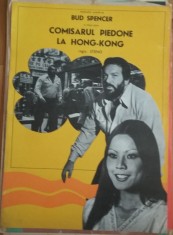 Comisarul Piedone la Hong Kong afis / poster cinema vintage original foto