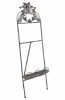 Sevalet Metal Antik Gri AJA306, Inaltime 116cm, Decor Picturi, Fotografii, Manual