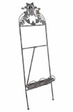 Sevalet Metal Antik Gri AJA306, Inaltime 116cm, Decor Picturi, Fotografii, Manual
