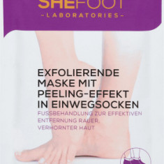 SHEFOOT Mască exfoliantă pentru picioare, 1 buc