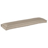 Cumpara ieftin Pernă pentru bancă din paleți Gri taupe 150 x 40 x 8 cm
