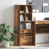 vidaXL Bufet cu sertar Lemn vechi 45,5 x 34 x 127 cm 869368